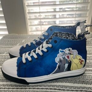 Ground Up Disney Villains High-Tops New w Tags Sz 11 Women's, 9 Men's